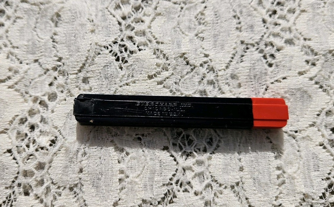 Vintage Eversharp Red Top Mechanical Pencil Lead 5 Containers INDEL THIN Leads