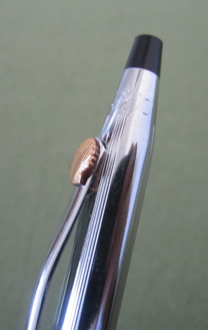 Vintage Cross Century Mechanical Pencil -Shell Oil Logo- Twist Mechanism- USA