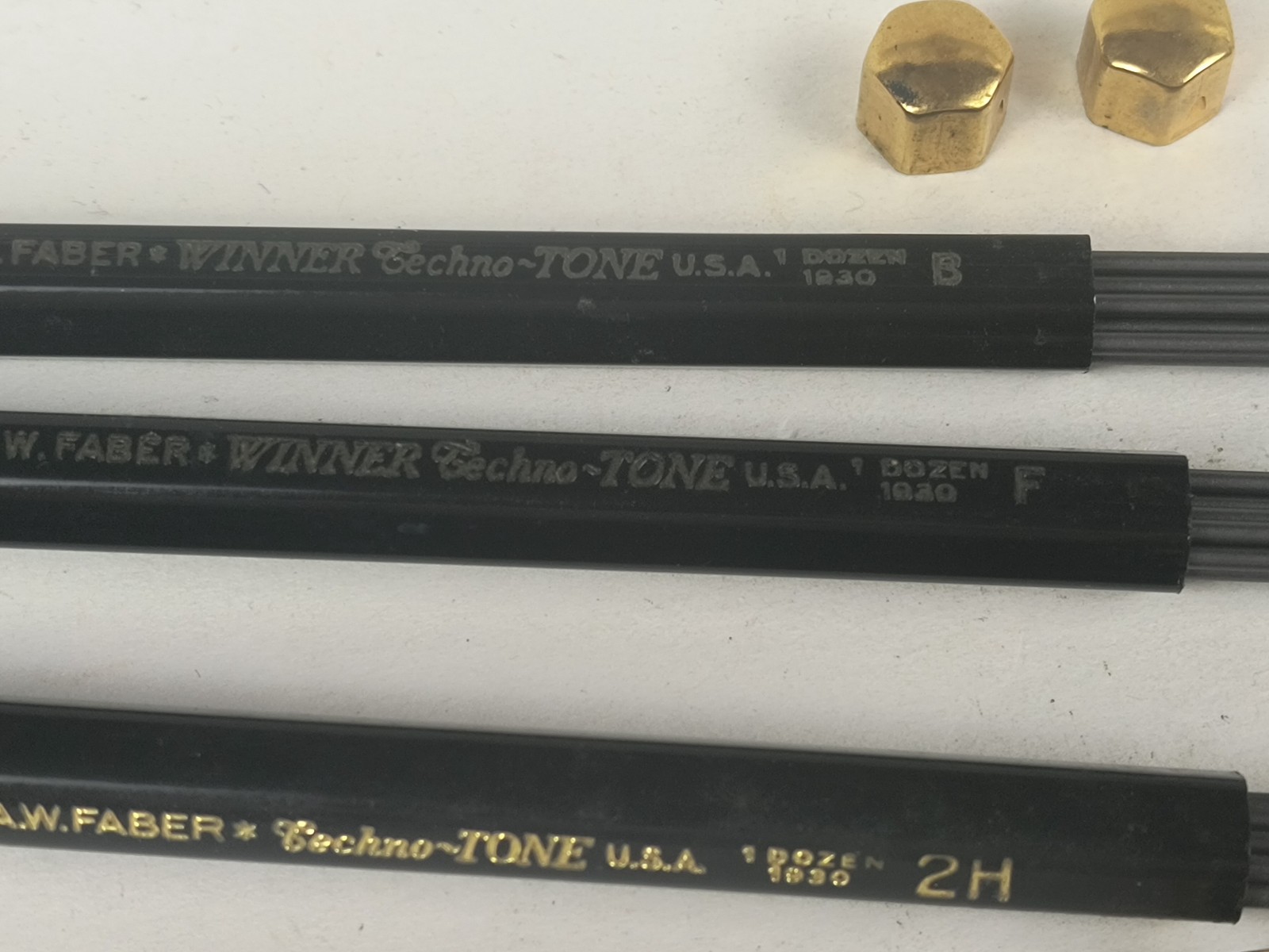 Refill Lead Leads A. W. Faber Winneer Techno Tone B F 2H New Old Stock