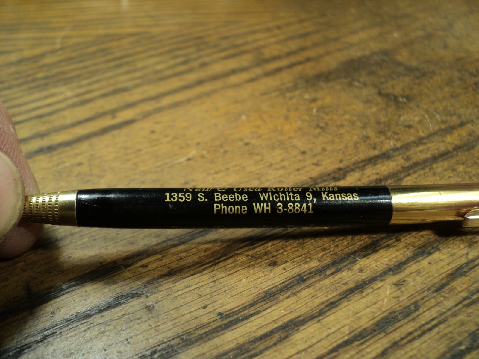 Vintage Mechanical Pencil Moore Manufacturing Co Flour & Feed Mill Machinery