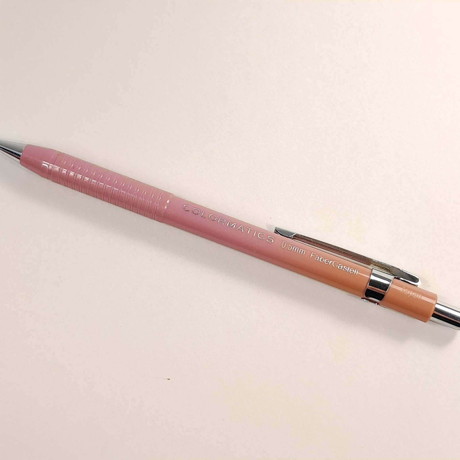 Vintage Faber Castell Colormatics Mechanical Pencil light dusty pink Japan
