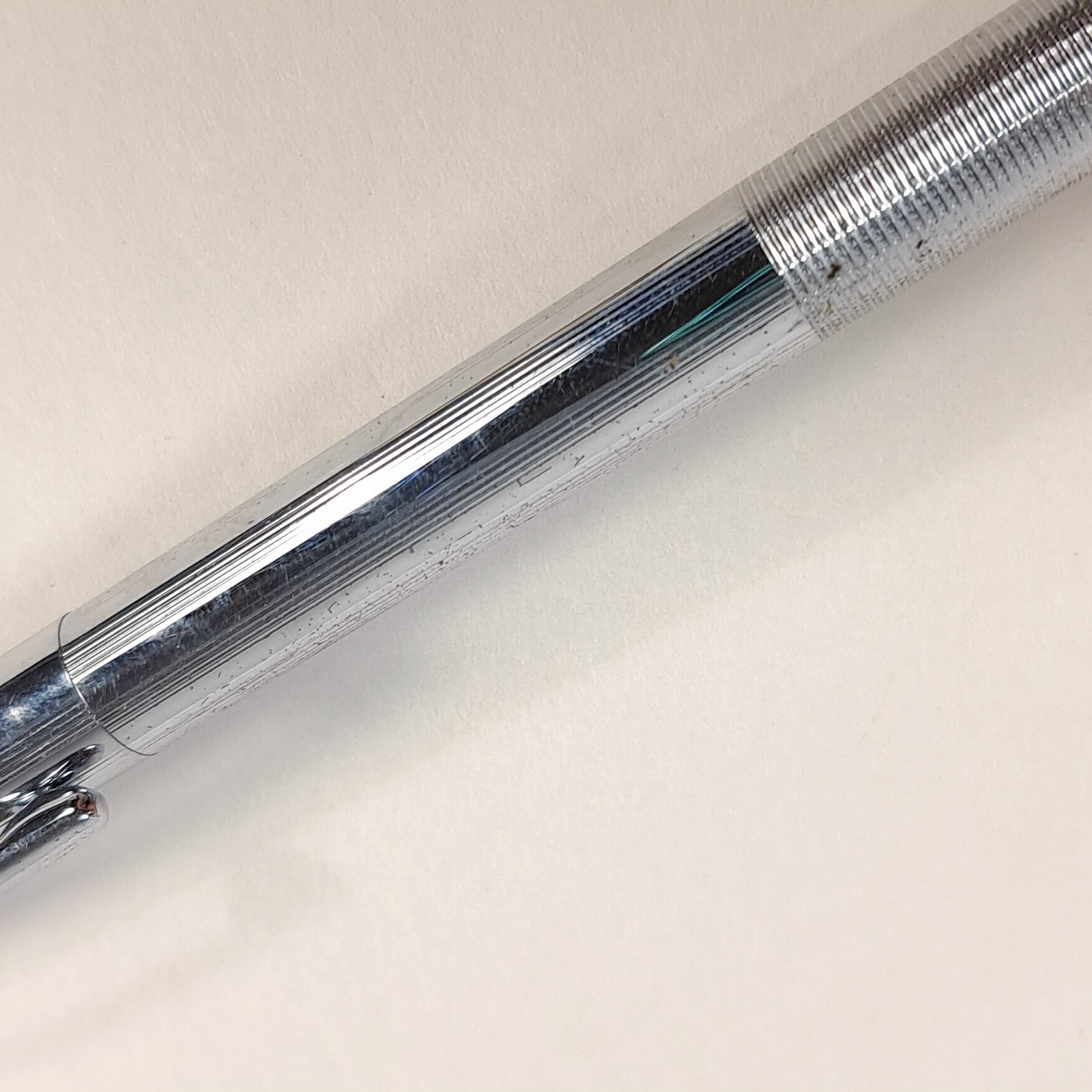 Vintage Cross Classic Century Lustrous Chrome Micro-Knurl Mechanical Pencil USA