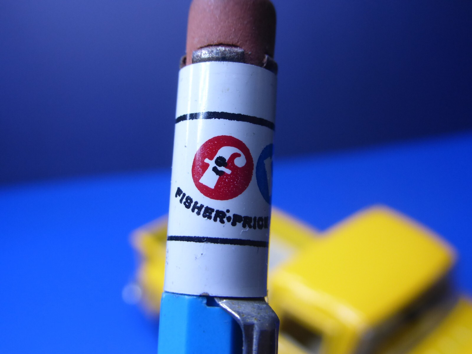 Vintage AUTOPOINT Mechanical Pencil Model 6, 1.18mm, FISHER PRICE TOYS Ad, 1960s