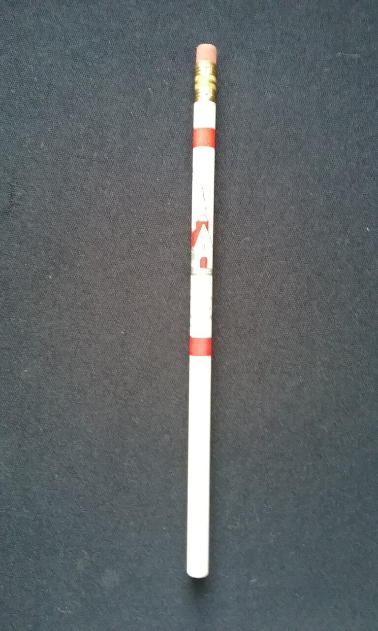 Vtg Quebec Souvenir Pencil Le sanctuaire A D 1714 The Shrine Cap-de-la Madeleine