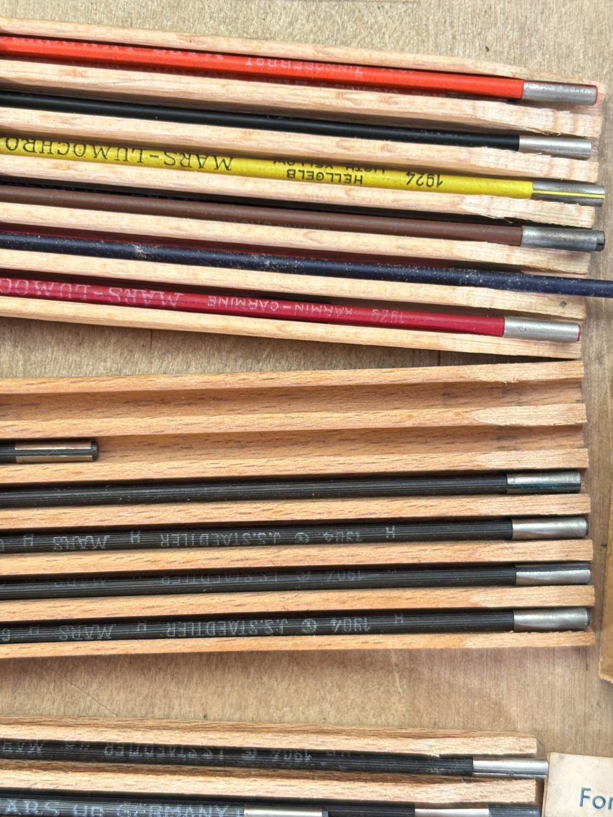 Mixed Lot Vtg Pencil Leads Partial and Mixed Boxes, Koh-I-Noor, Staedtler, Eagle
