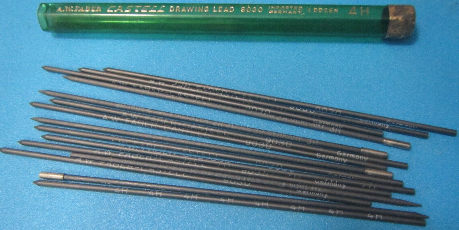 A.W.Faber Castell drawing lead 9030 1 dozen 4H for mechanical pencils