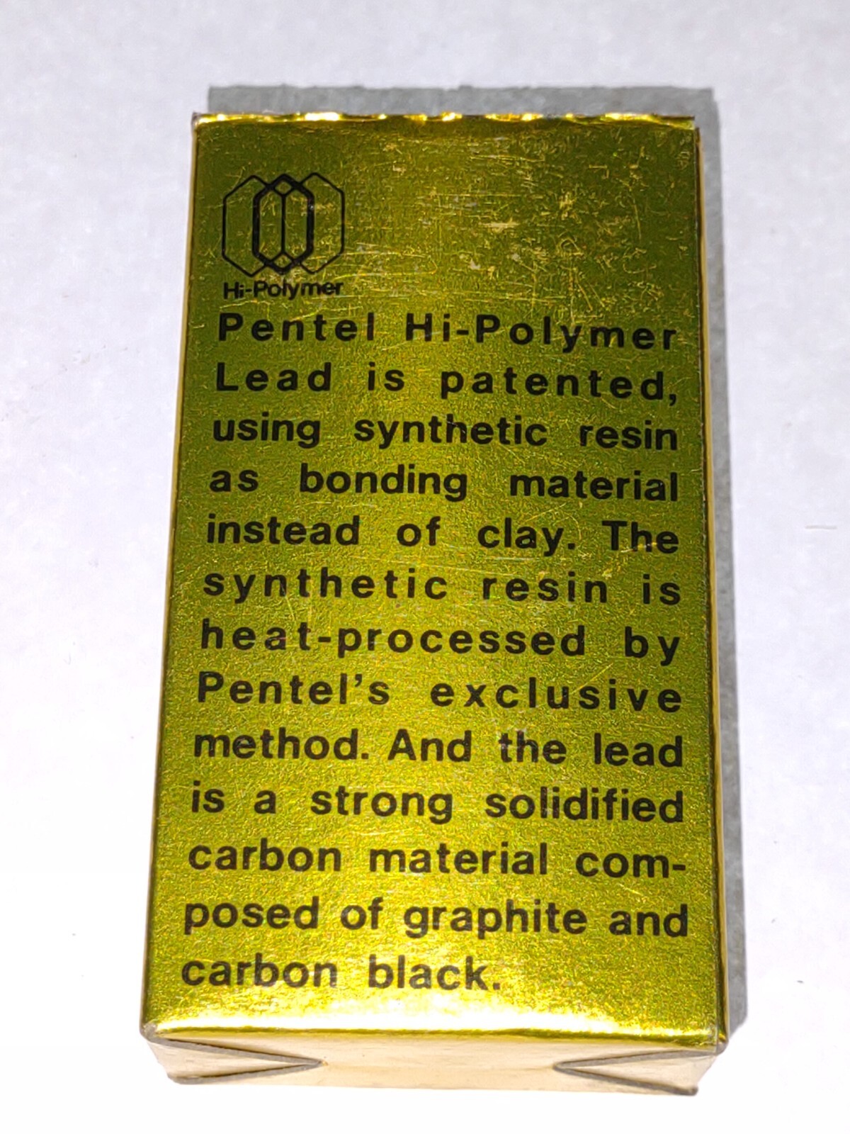 ONE Tube Pentel Mechanical Pencil Refill Lead 0.9mm HB Hi-Polymer 15pcs Per Tub