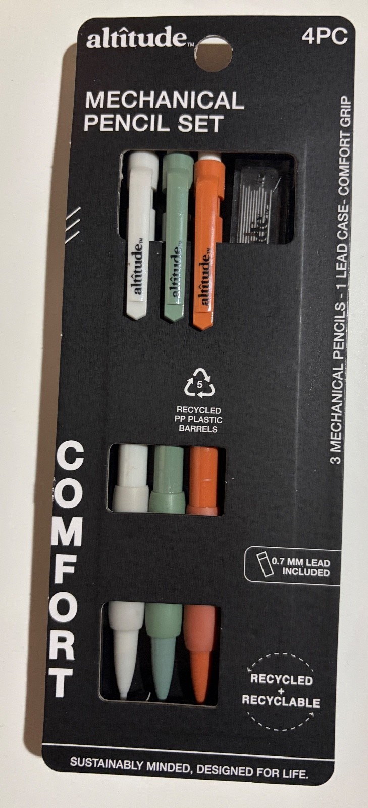 Altitude 4 Count Mechanical Pencils NEW