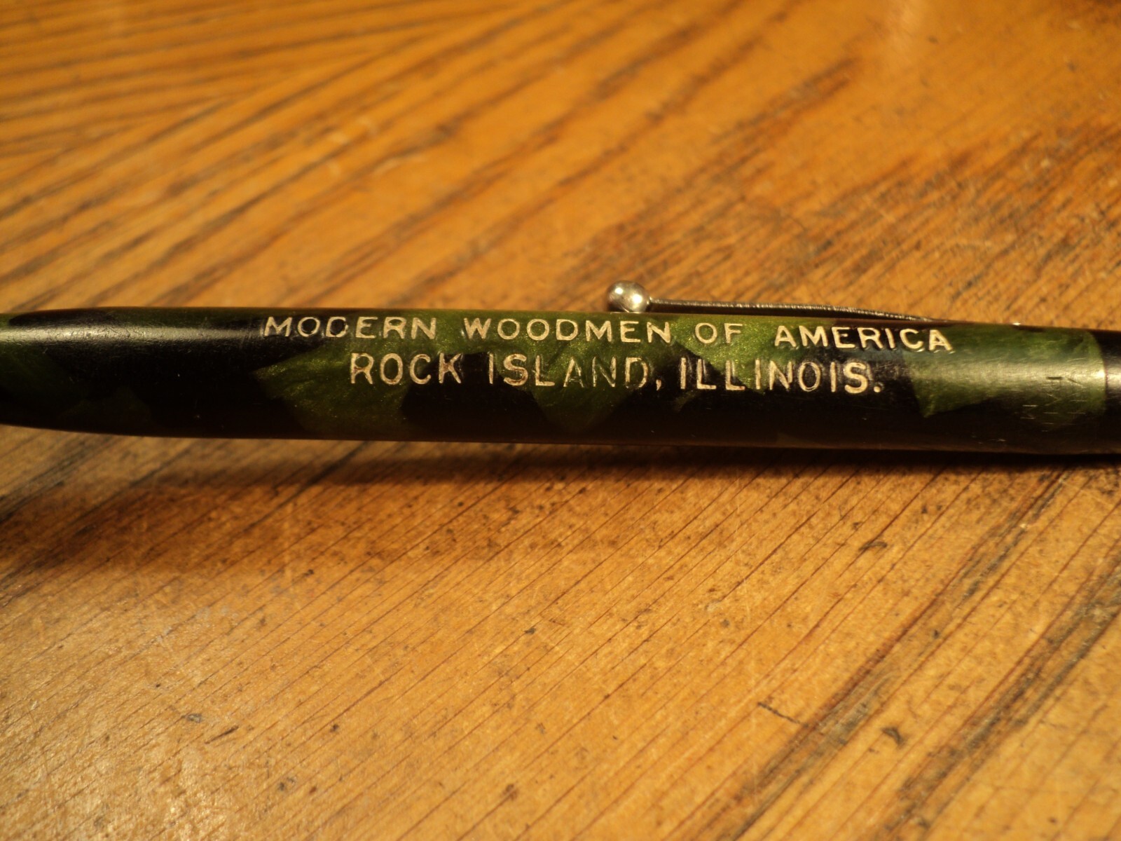 Vintage Mechanical Pencil Modern Woodmen Of America 5″ Long Unknown