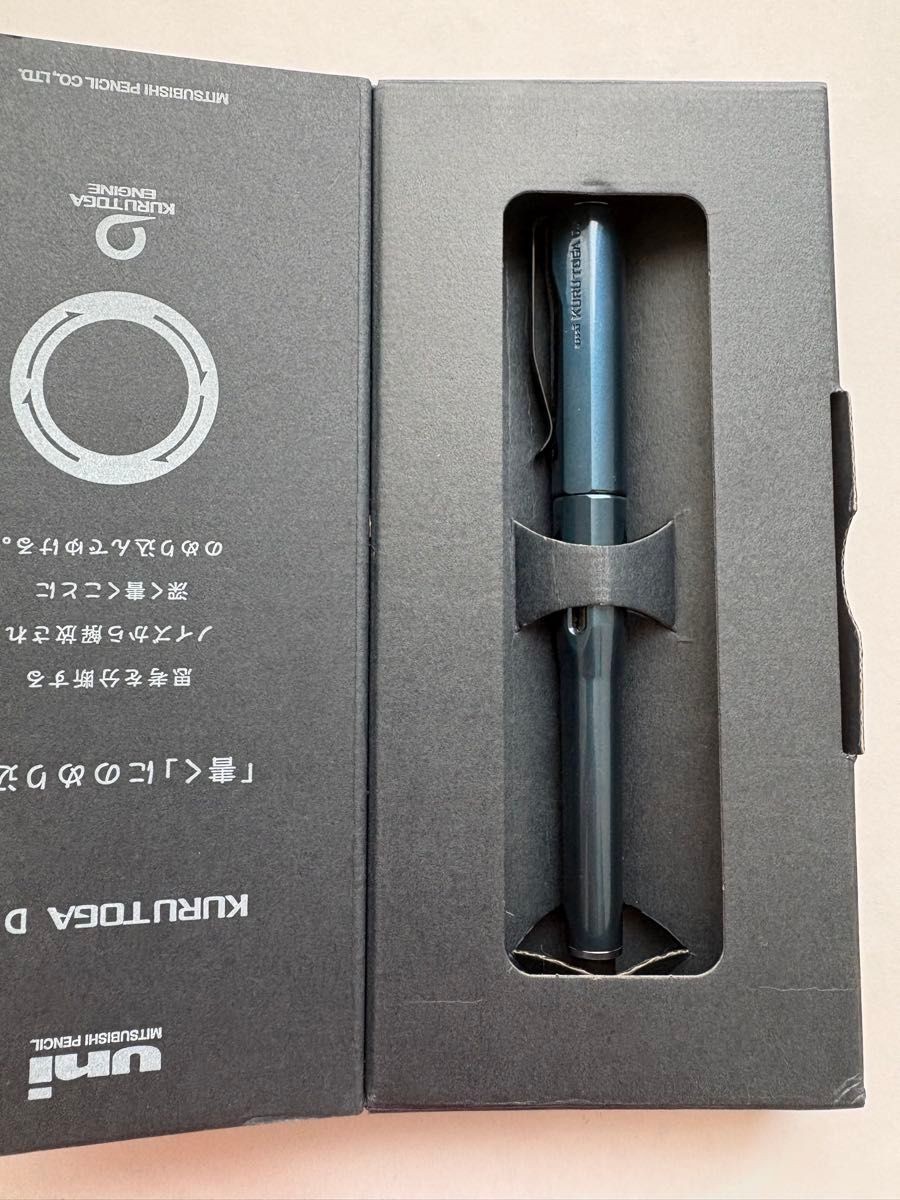 Uni Kuru Toga Dive Mechanical Pencil 0.5mm Abyss Blue Mitsubishi M5-5000 NEW 7