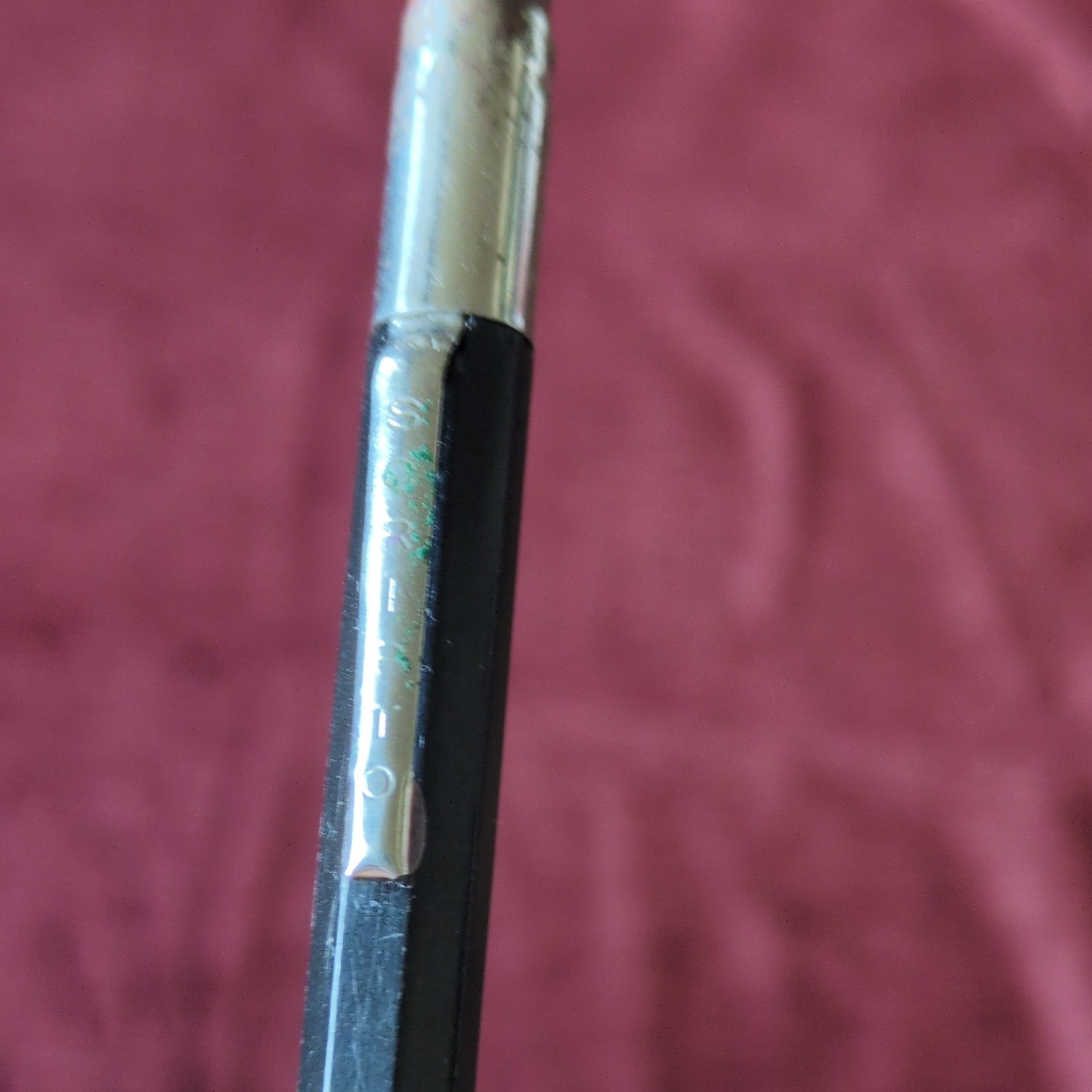 PROPERTY U.S. GOVERNMENT Black Mechanical Pencil, Plastic, Eraser Under Cap