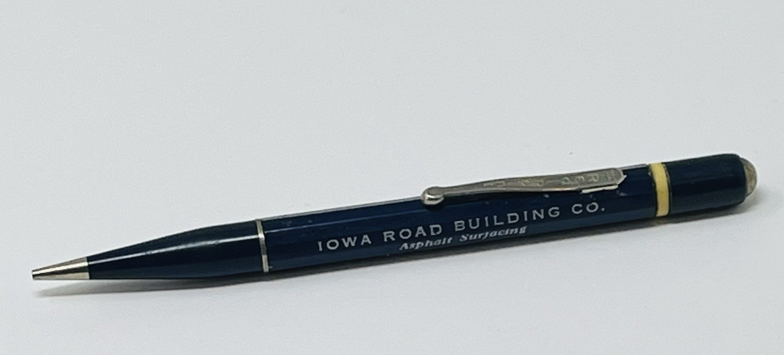 Iowa Road Building Fairmont MN Redipoint Mechanical Pencil Advertising