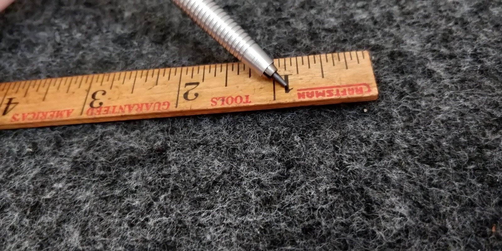 Vintage Eberhard Faber Microtomic 607 Mechanical Pencil Metal USA
