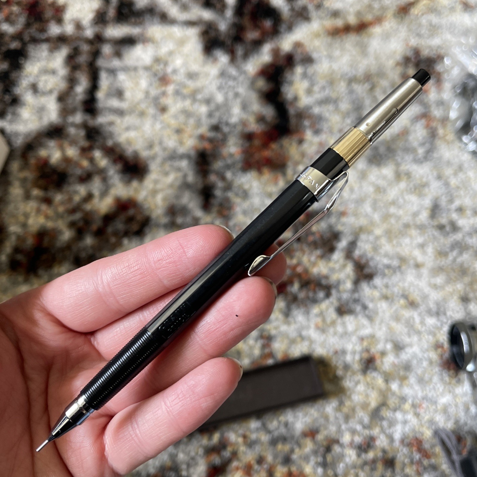 PENTEL PMG Mechanica Graph 0.3mm Drafting Mechanical Pencil Rare Japan EXC