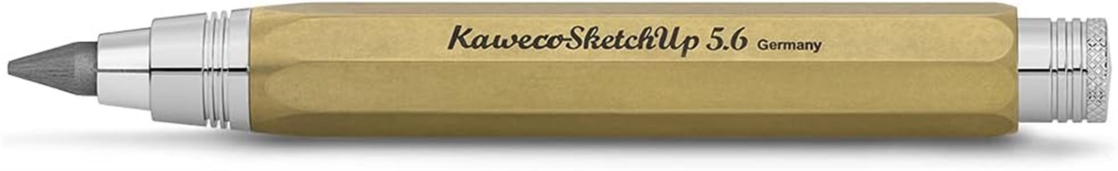 Kaweco 10000744 Sketch Up 5.6 mm Pencil, Brass