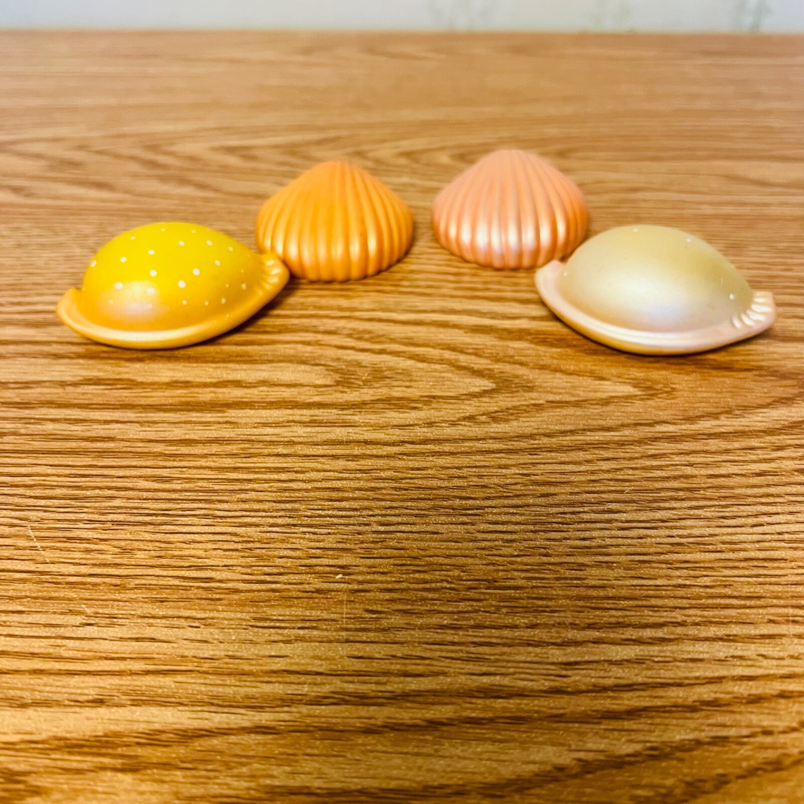 Pencil Sharpner Sea Shell Lot of 4 Plastic Smooth to the Touch