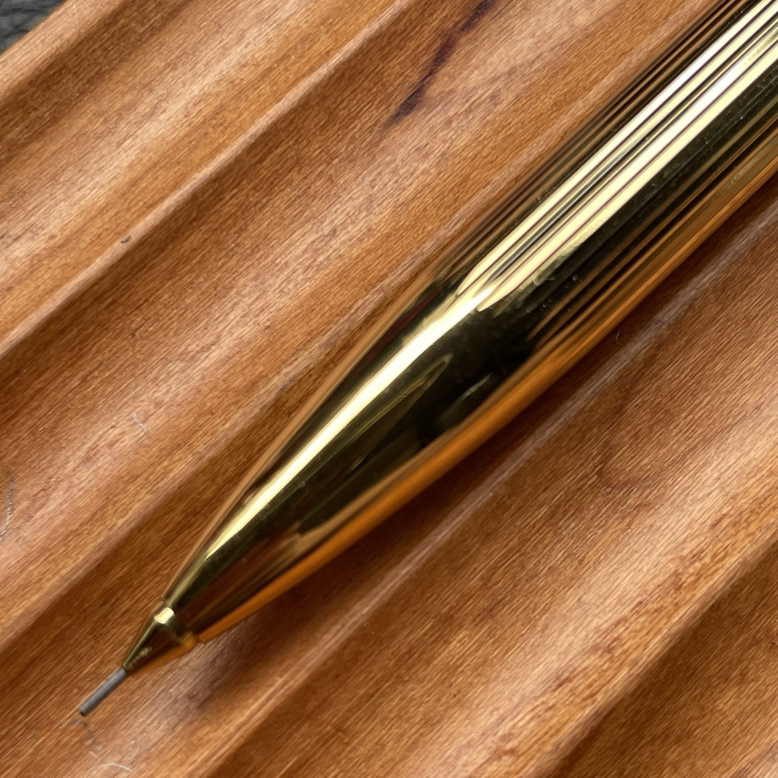 Kokuyo Mechanical Pencil PS-102 Body Knock Stainless Steel 0.5 mm Made in Japan