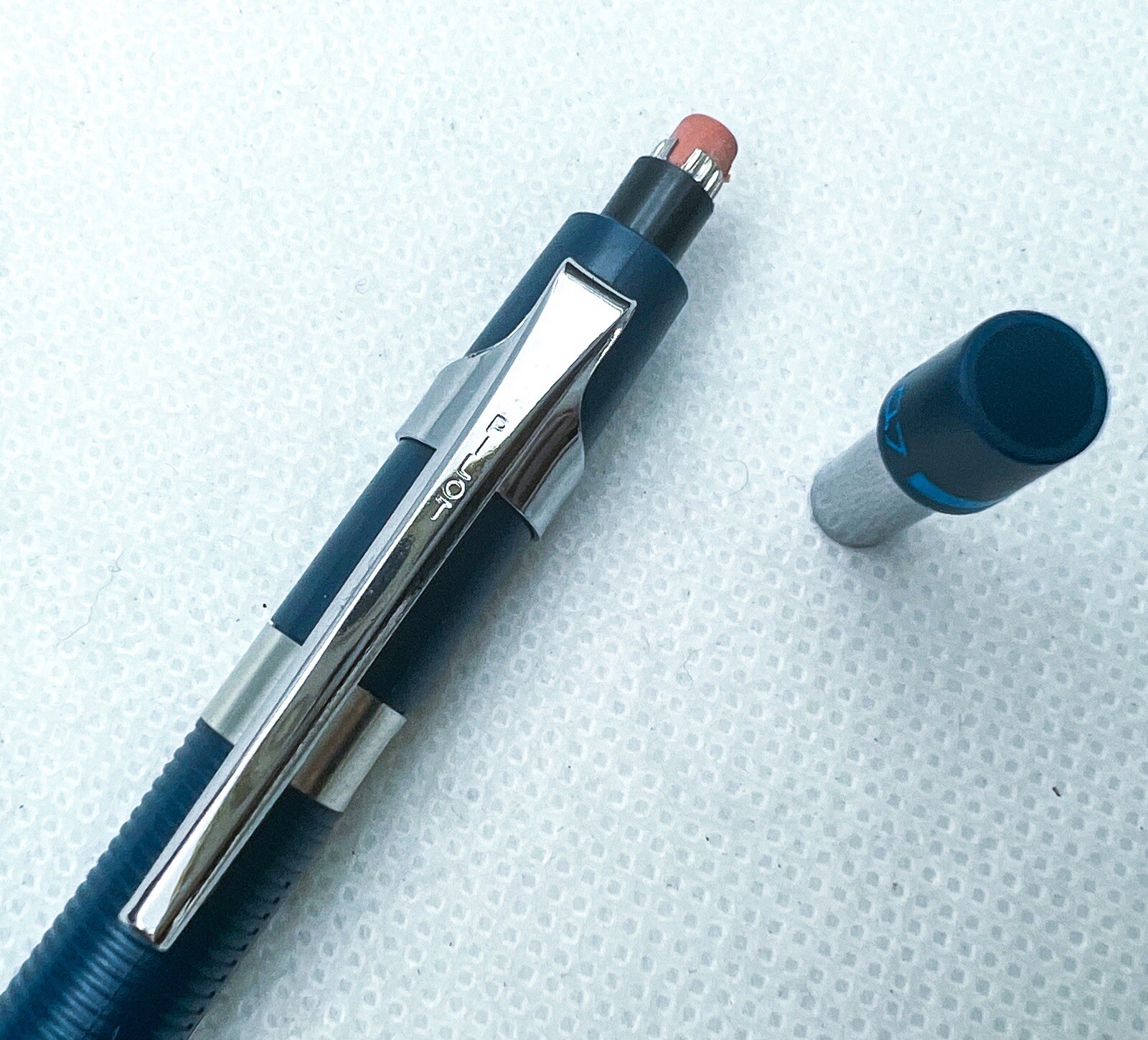 not used Pilot Japan 567 0.7mm Mechanical Pencil Drafting metal grip