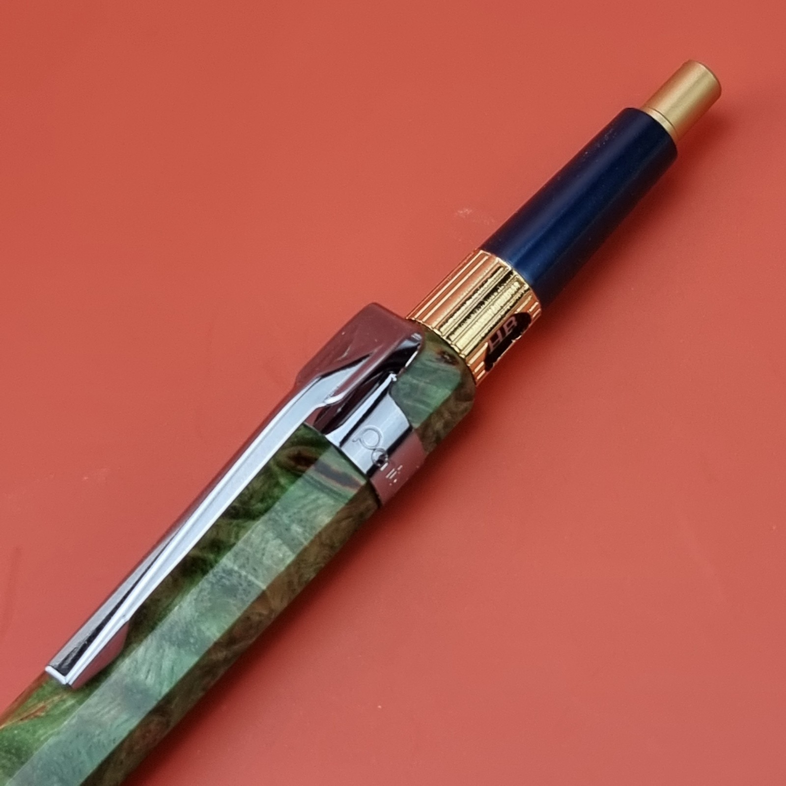 Hand Crafted Pentel PG5 Mechanical Pencil with Octagonal Maple Berl