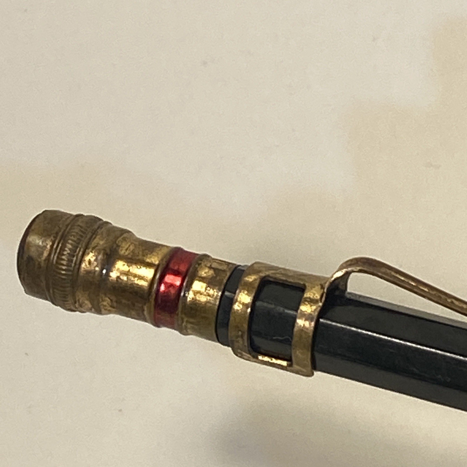 Vintage Eagle 75 – 10 Automatic Mechanical Pencil Black & Gold 5 1/2”