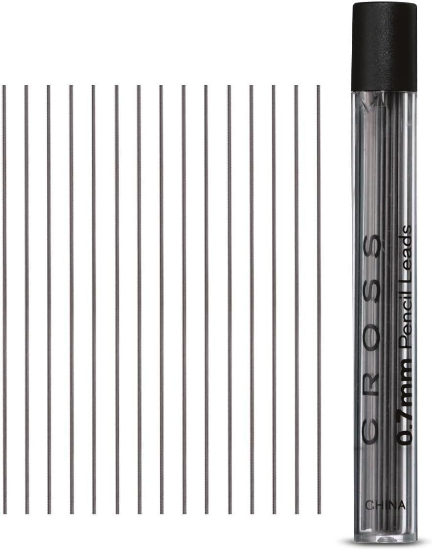 Mechanical Pencil Lead Refills, 0.7Mm Point, Grey, 15-Count, 1-Pack (8742)