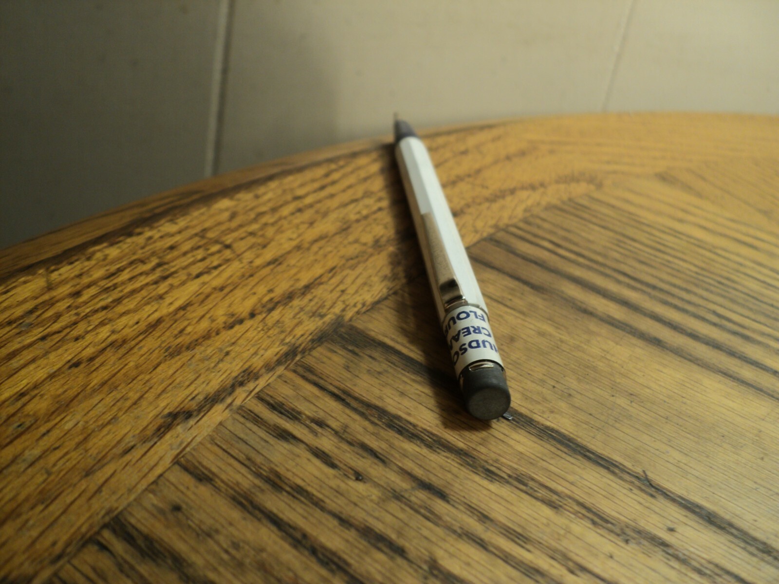 Vintage Autopoint Mechanical Pencil Stafford County Flour Mills Hudson Larned