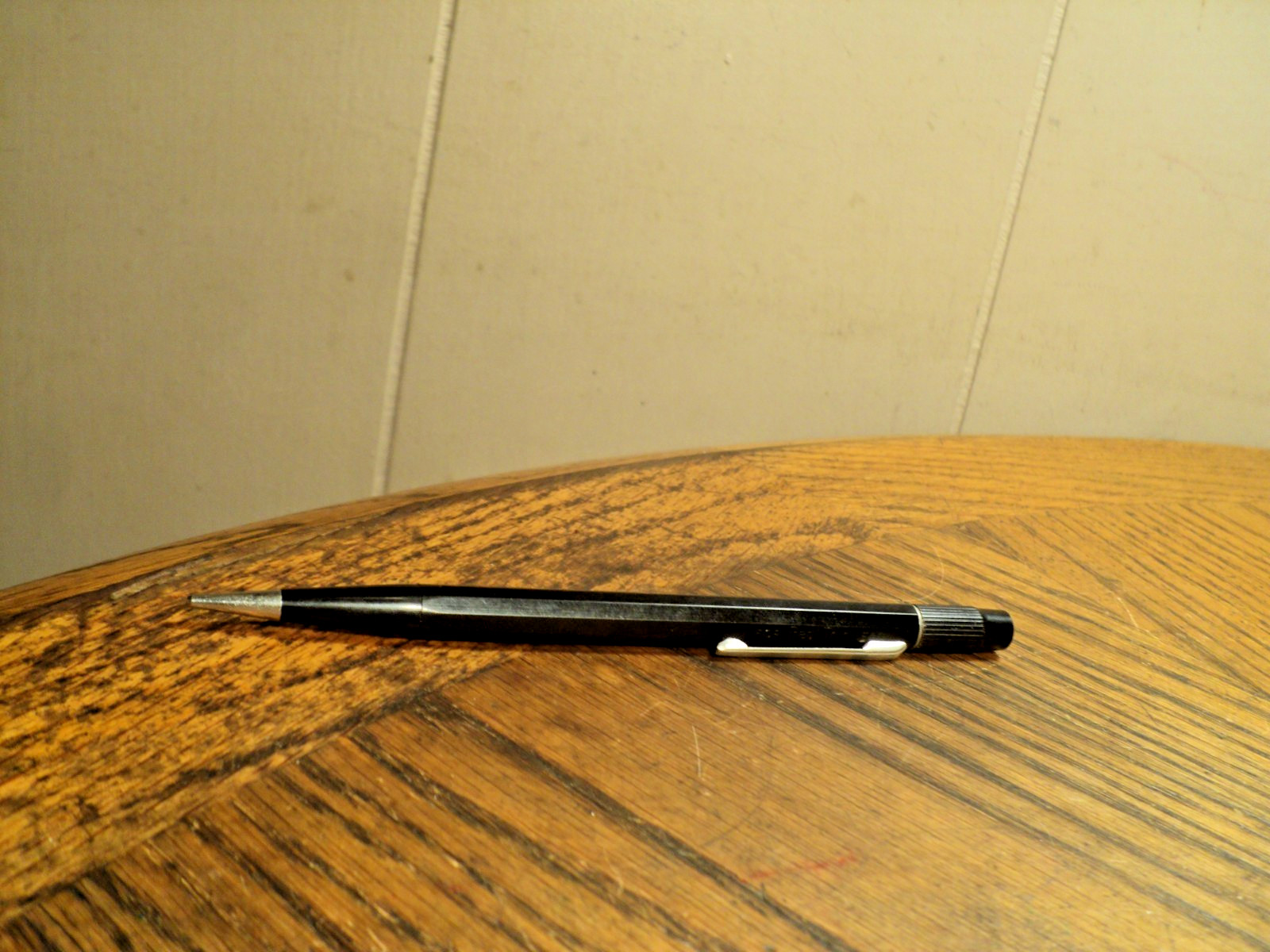 Vintage Autopoint Mechanical Pencil Western Star Mill Metal Cap 5-9/16″ Long