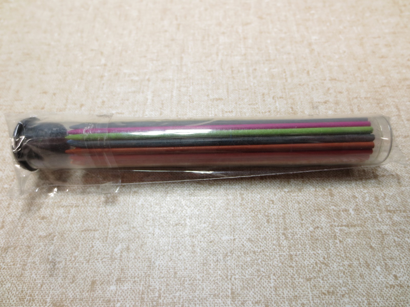 June Gold 36 Assorted Colored 2.0 Mm Lead Refills NOS 90 Mm Length 36 Colors