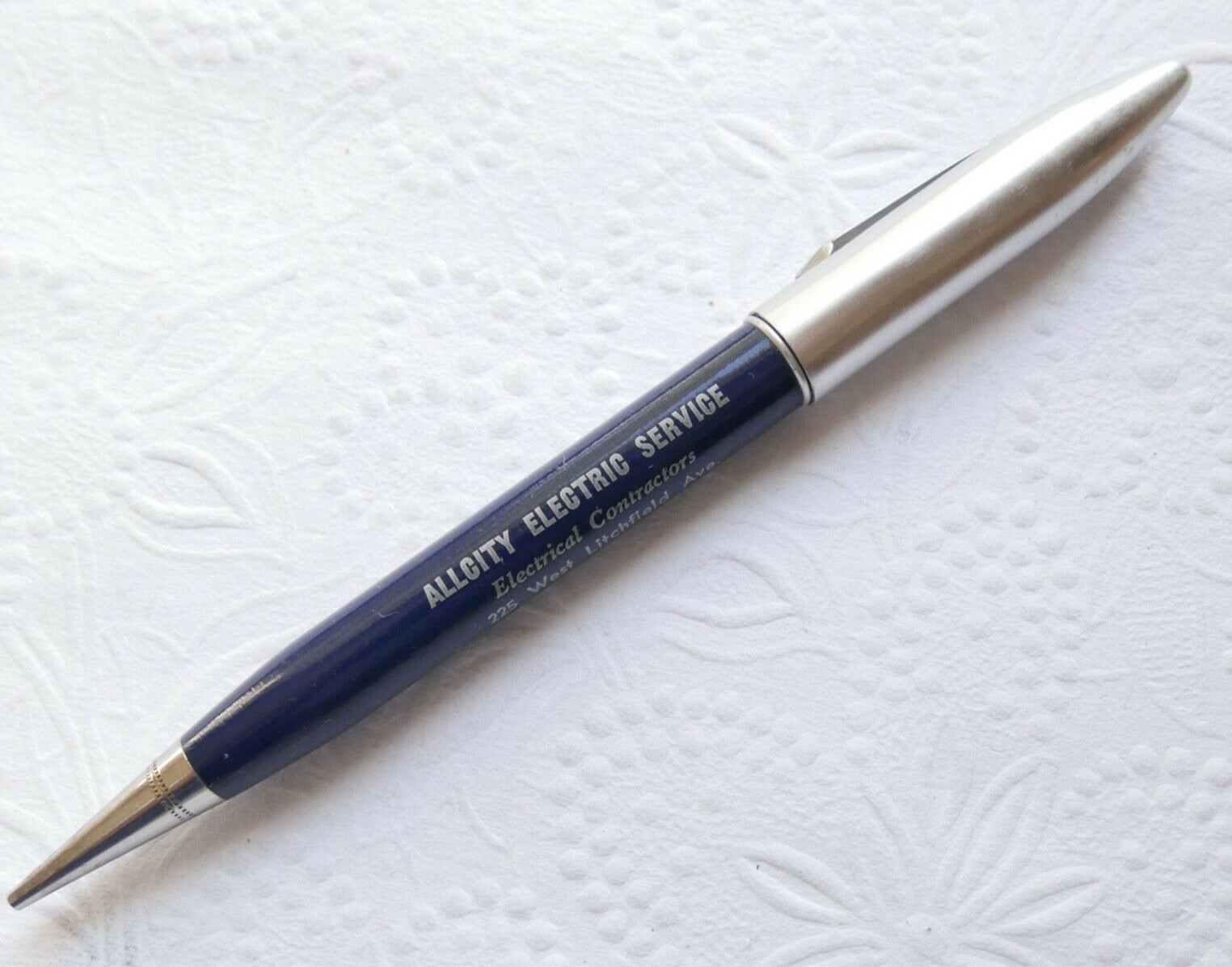 Vintage GE & Westinghouse Allcity Advertising Mechanical Pencil Willmar, MN G3