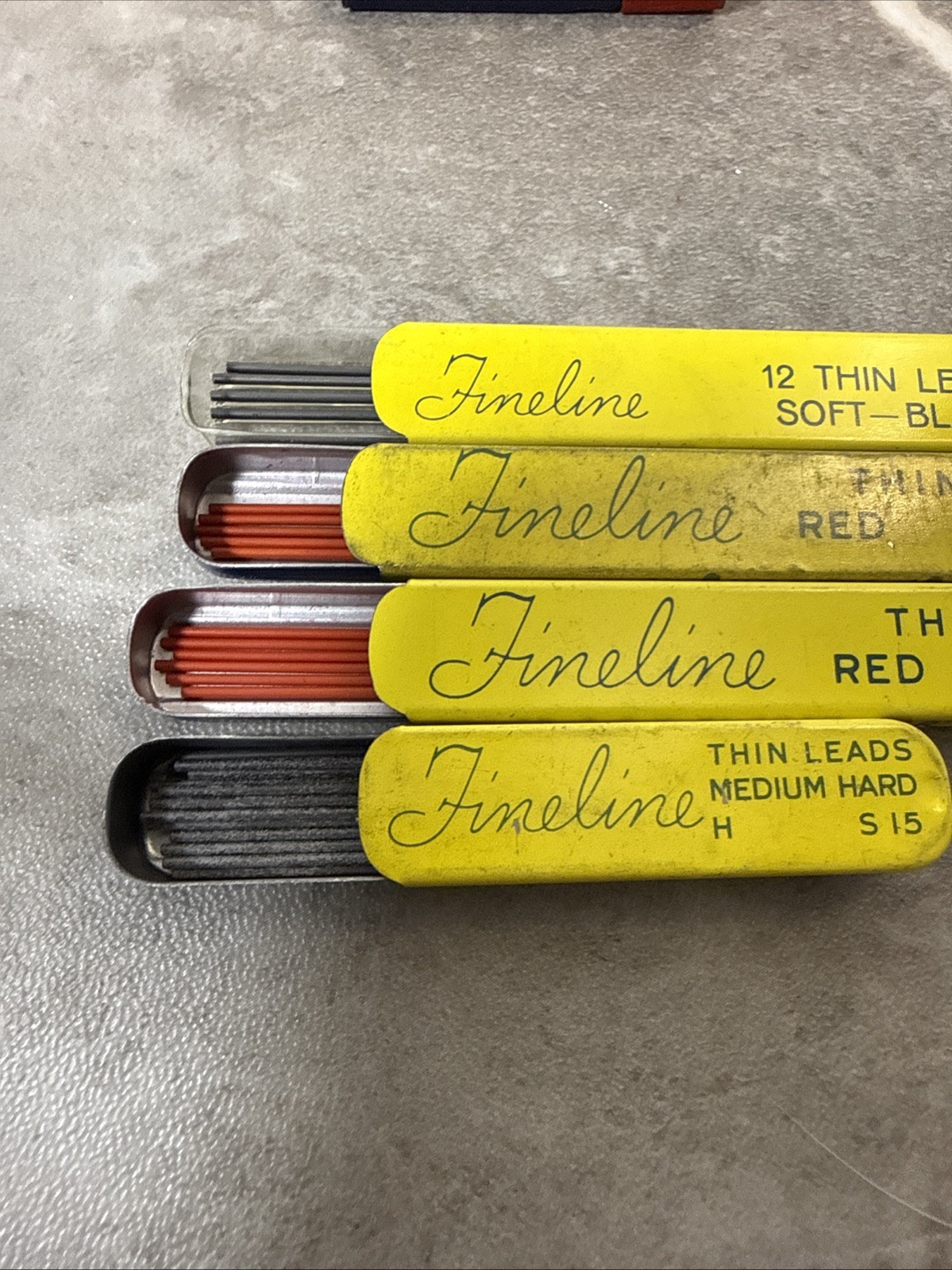 Drawing Leads & Erasers Collection Various Colors & Sizes Cross Fineline Whal