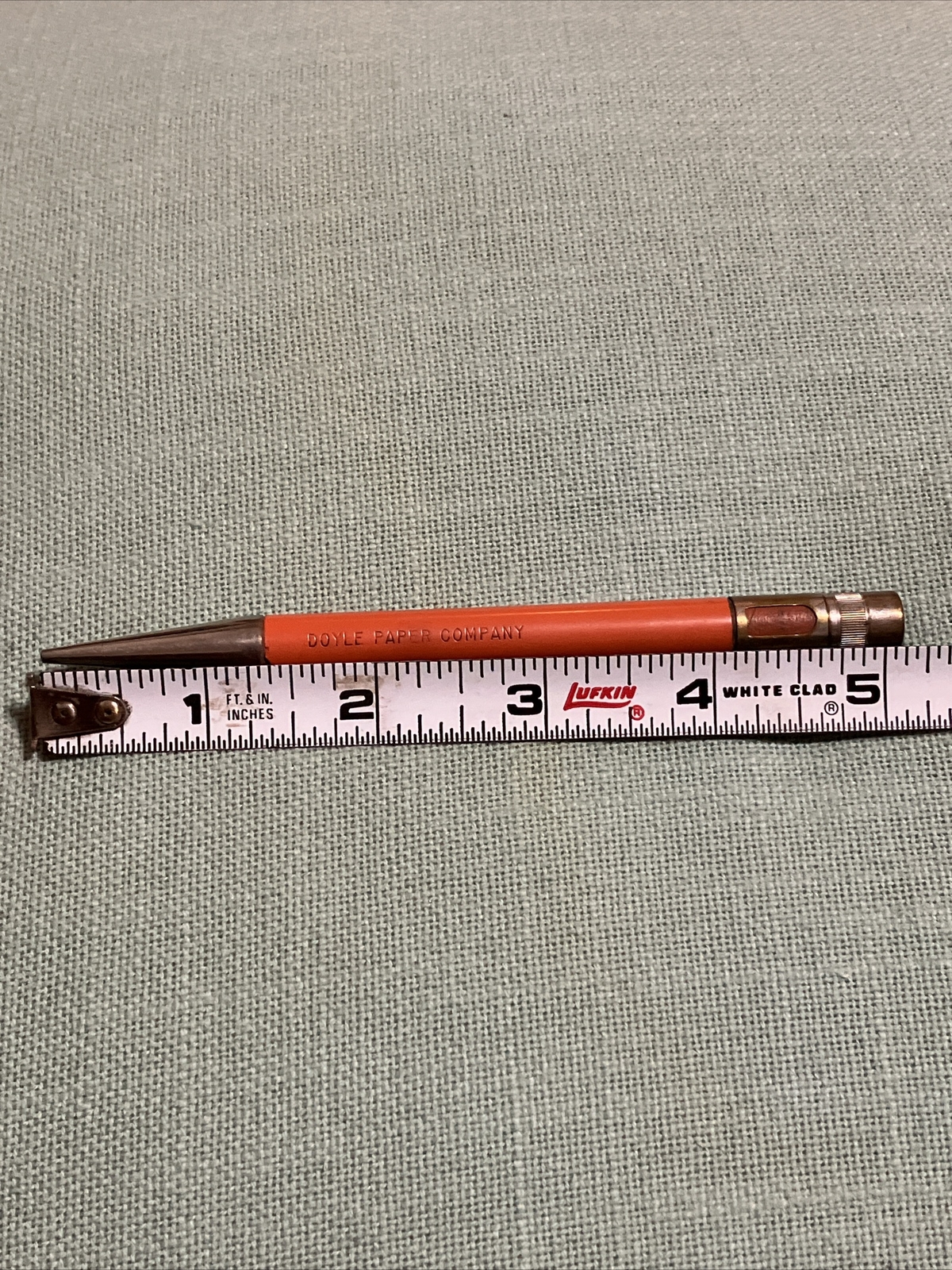 VTG RARE Advertising DOYLE PAPER COMPANY Mechanical Pencil AS IS