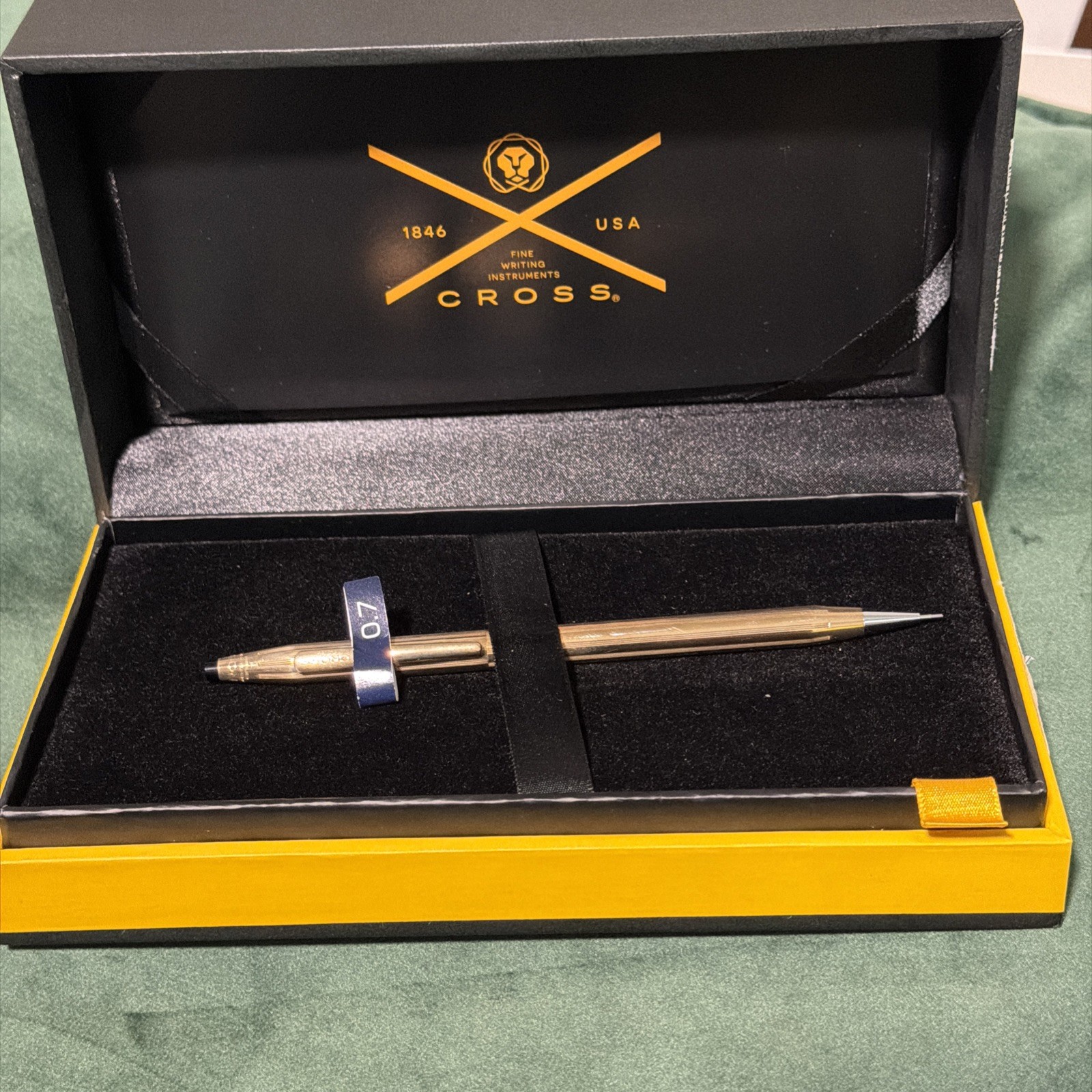 Cross Classic Century 23K Gold Plated 0.7mm Mechanical Pencil – NEW