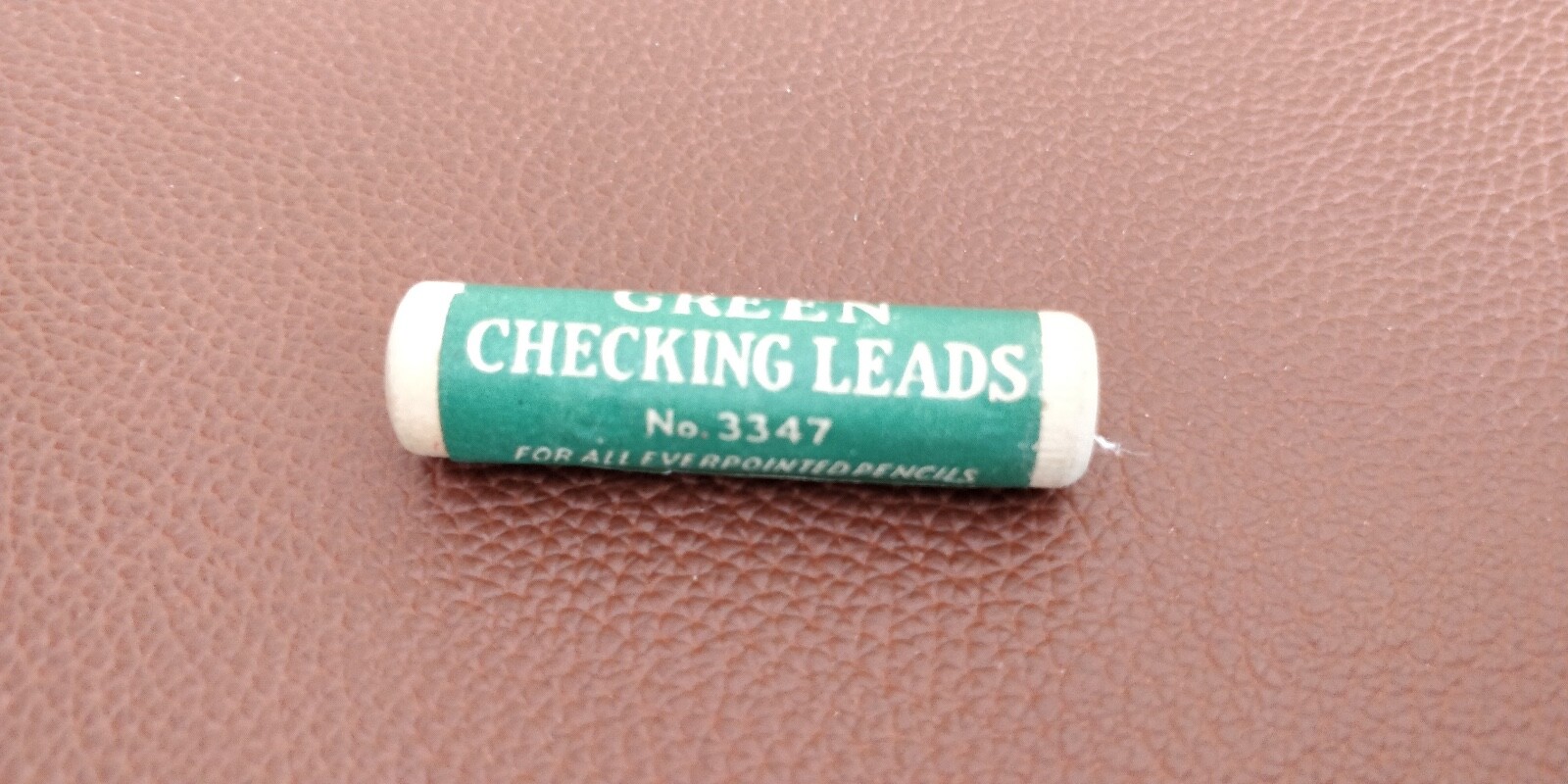NOS Sealed A.W. Faber Green Checking Leads 3347 for everpointed pencils