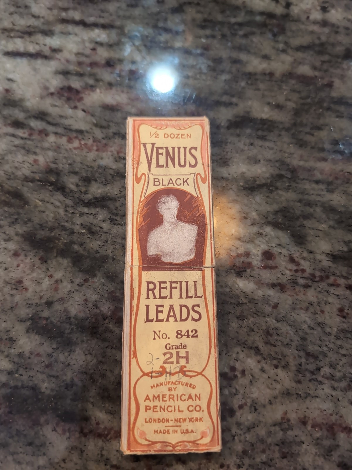 Vintage Venus Black Refill Leads, American Pencil Co. #842