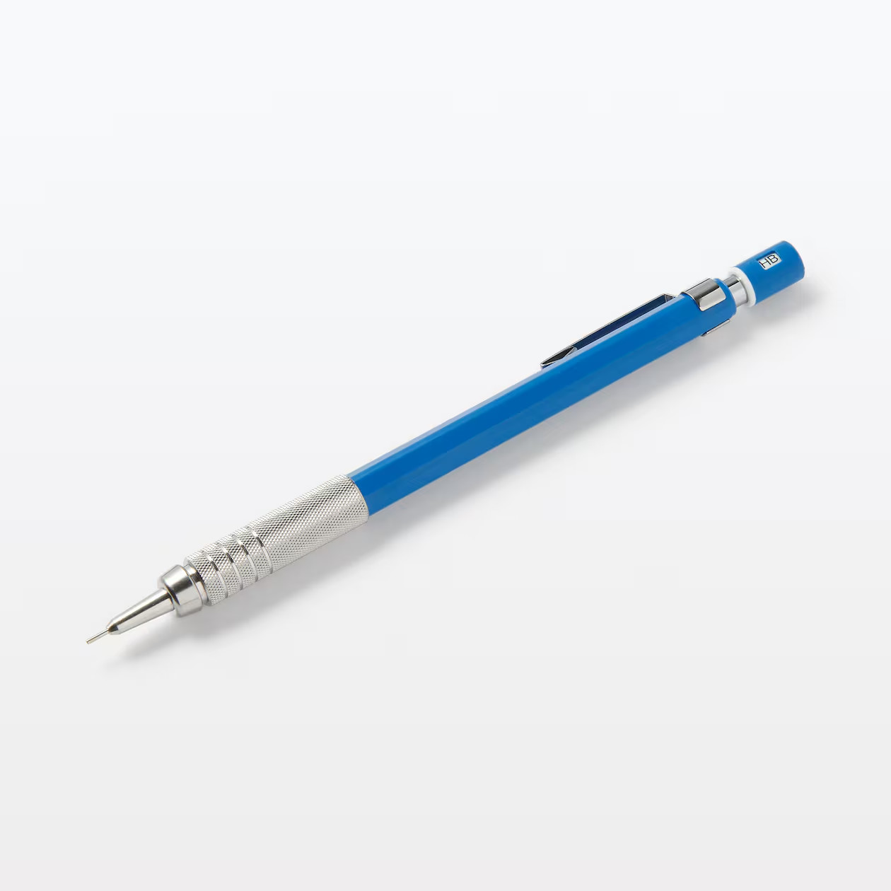 New Muji Low Center of gravity Mechanical Pencil 0.5mm Blue Color
