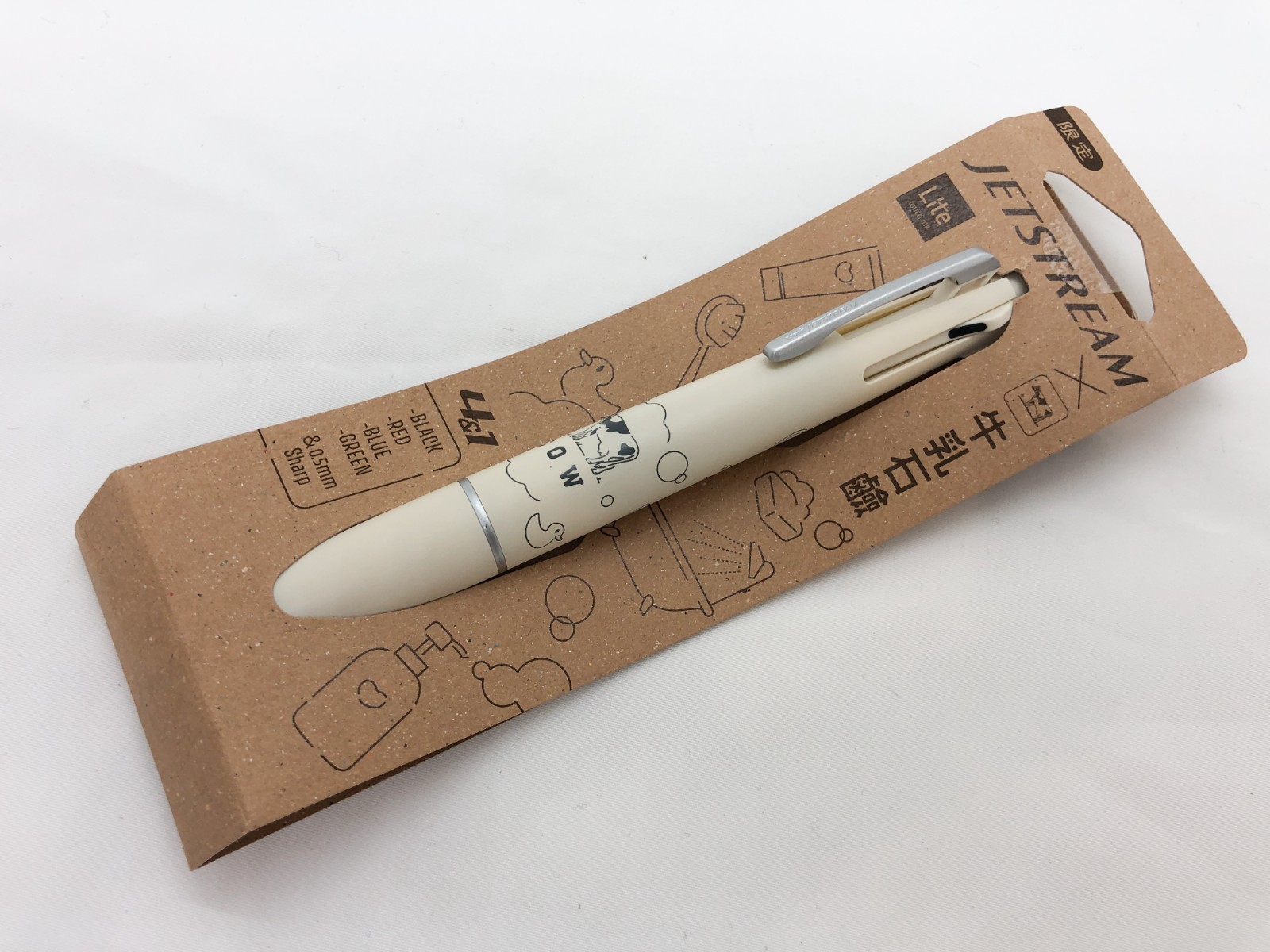 Mitsubishi Pencil x Gyunyu Soap Collaboration Jetstream 4&1 Multi-Function Pen