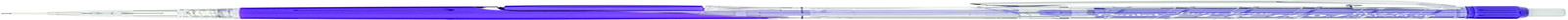 Twist Erase CLICK Mechanical Pencil, 0.7Mm, Clear Barrel, Violet Grip, Box of 12
