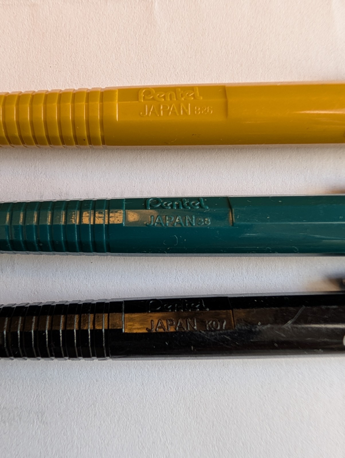 Pentel P200 Mechanical Pencil Set of 3 – 0.5mm 0.7mm 0.9mm