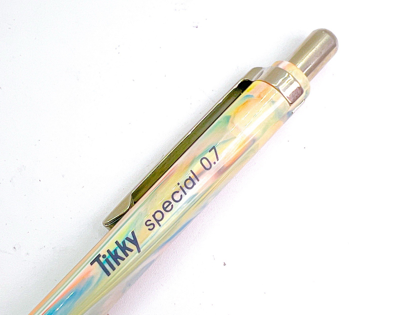 NOS rotring tikky Special Mechanical Pencil Marble Rainbow Color 0.7mm