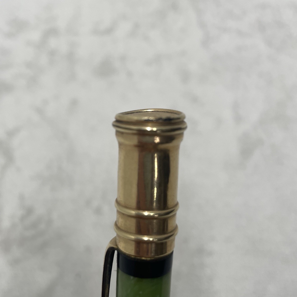 1920s Parker Jade Green Mechanical Pencil Clip Vintage USA Engravd ‘Hollis Kerr’