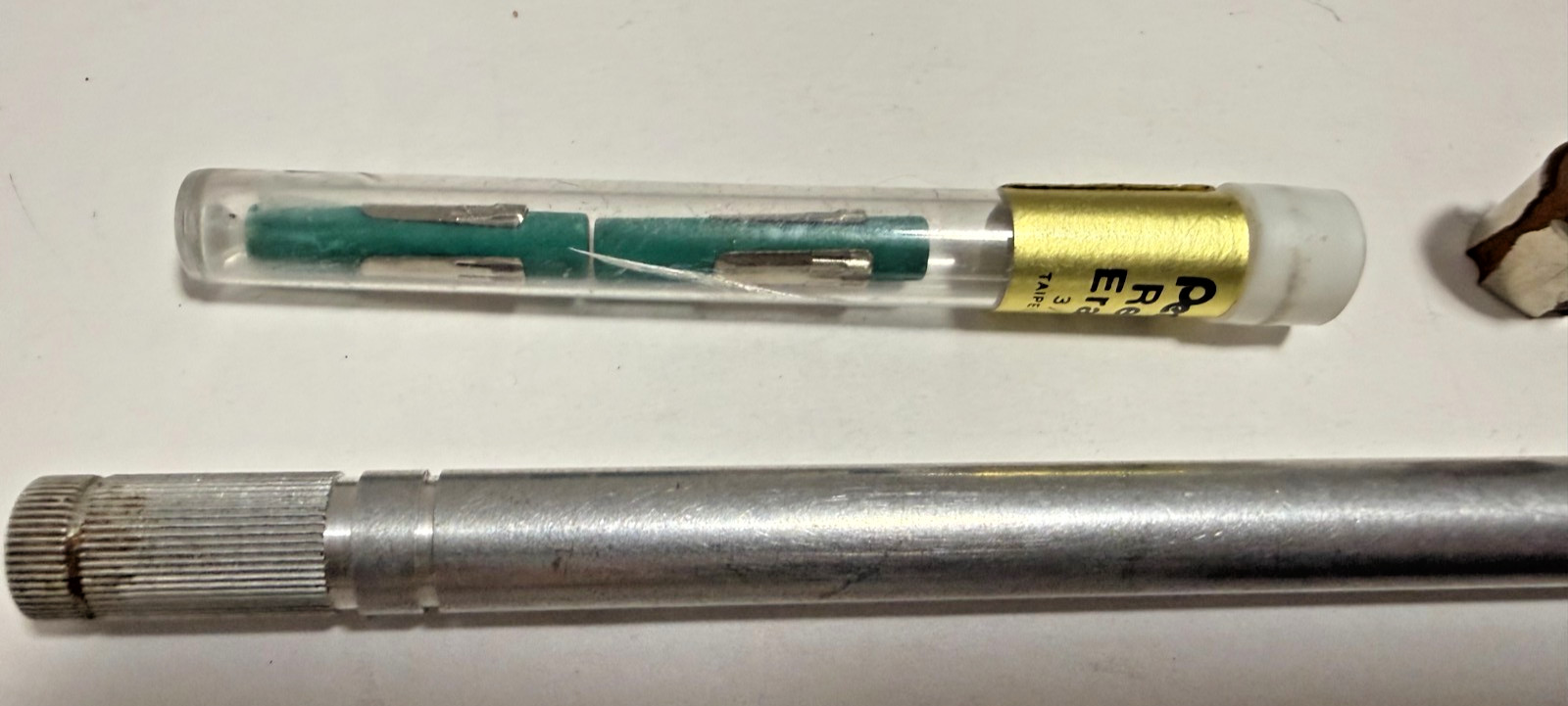 Vintage Mixed Lot Drafting Lead Holder Pencil Erasers Autopoint Leads