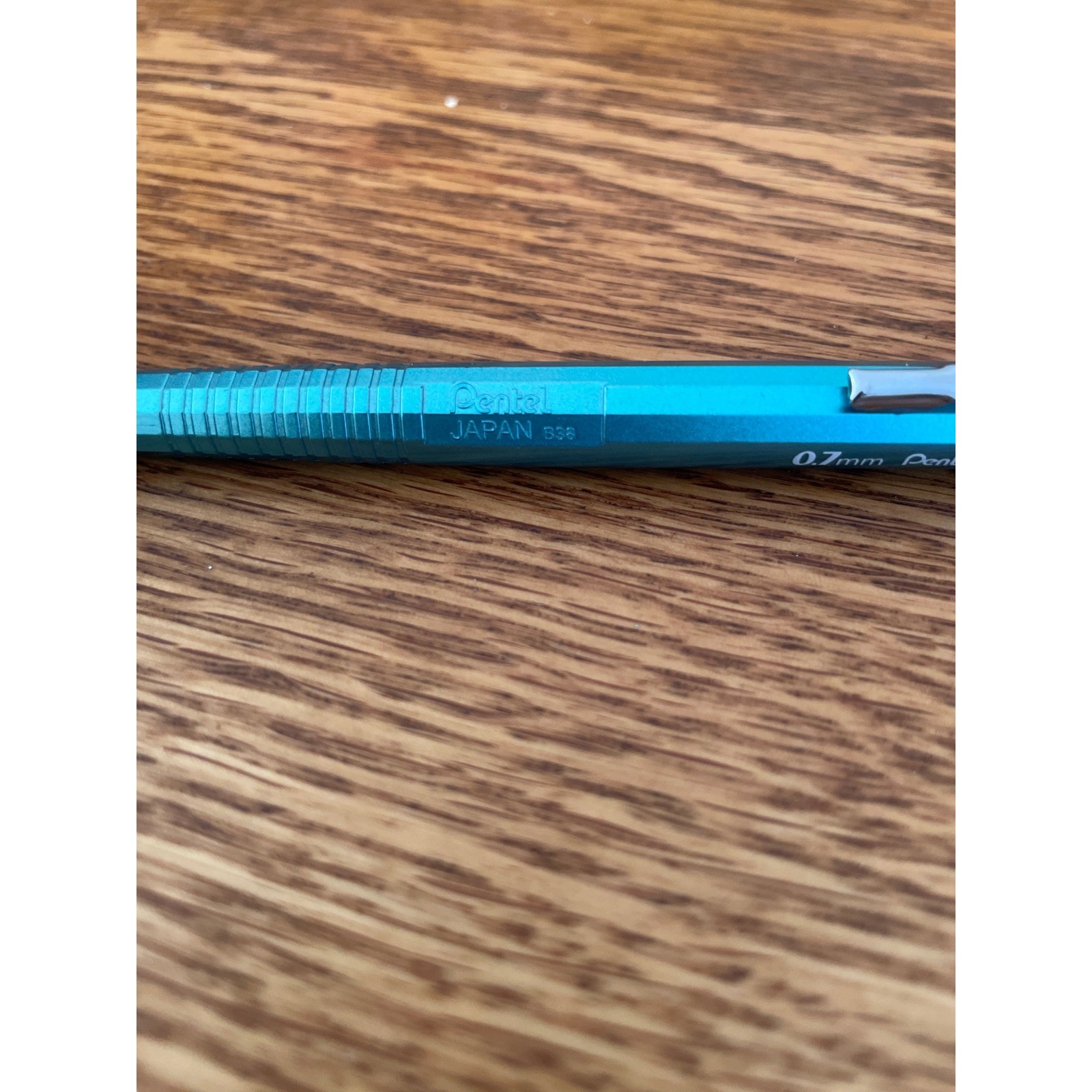 Pentel P207 Mechanical Pencil 0.7mm Drafting Japan – pale metallic Blue body