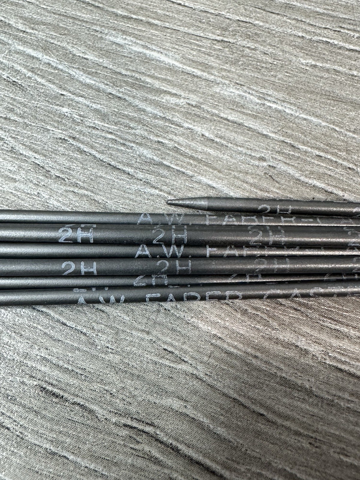 Faber Castell Drawing Leads Mixed 6H 4H 2H H and Blue 9052 Read Description