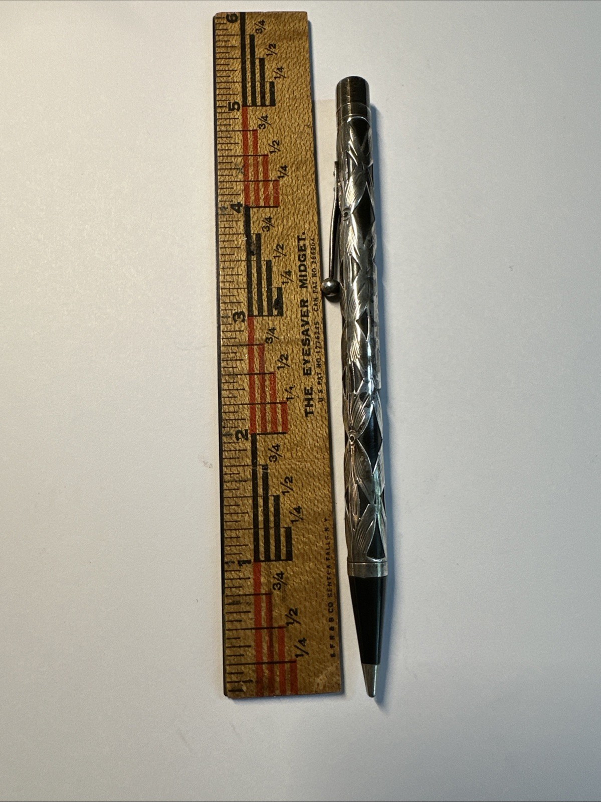 Antique Art Deco Waterman’s Ideal Mechanical Pencil Sterling