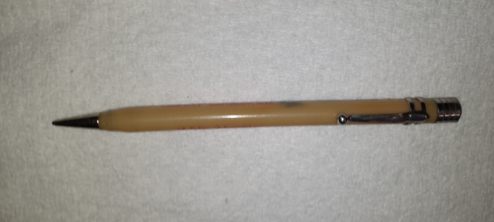 “Billy Madden*YOUR CANDY MAN*Phone 42 S 3*Scottsbluff, Nebr.” Working Pencil