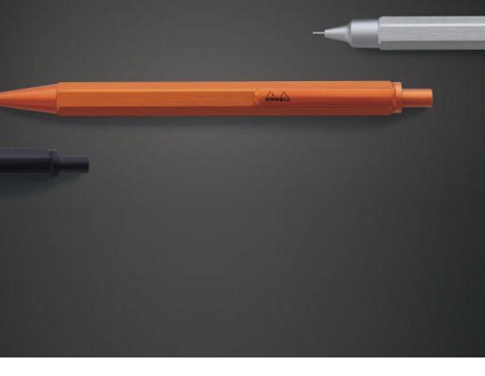 RHODIA (Rodia) Script Mechanical Pencil 0.5mm Silver cf9291