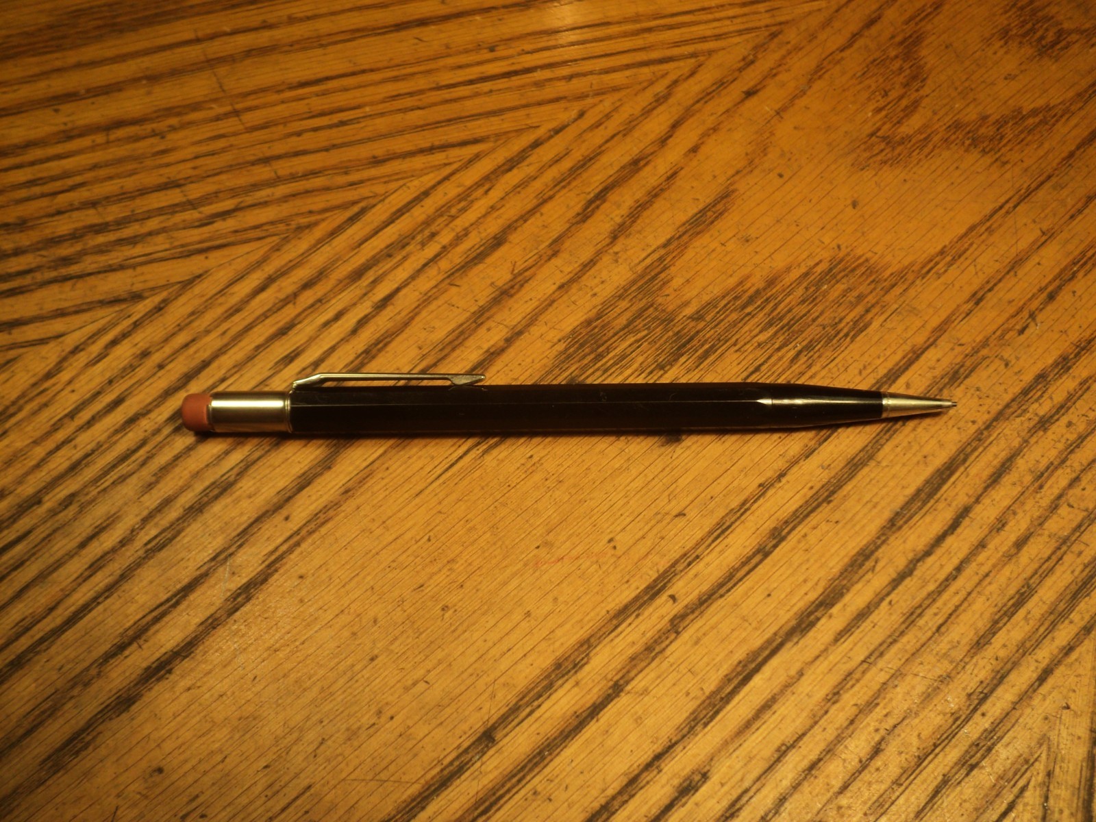 Vintage Autopoint Mechanical Pencil Black Body & Tip 5-1/2″ Long USA