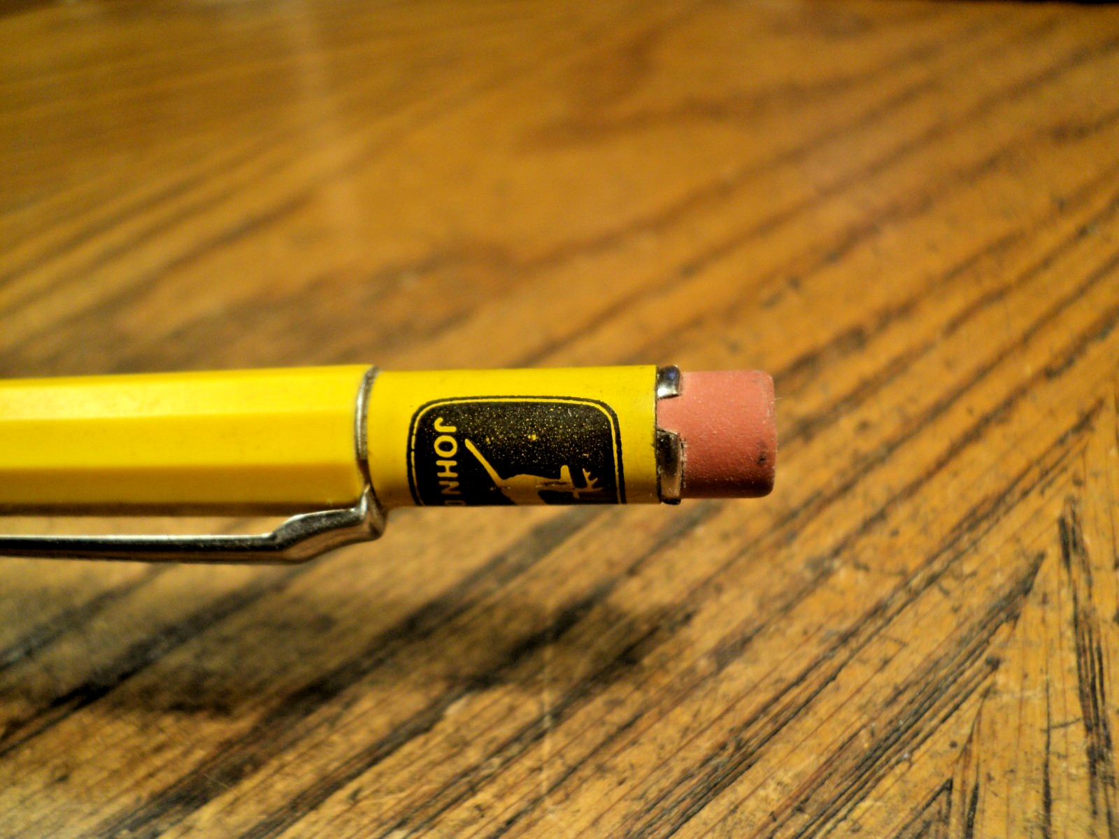 Vintage Autopoint Mechanical Pencil Century Equip John Deere 5-1/2″ Long USA