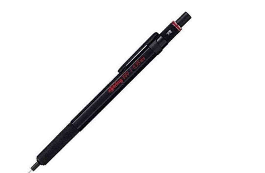 ROTRING 500 bk mechanical pencil 0.3(0.35)mm knock type