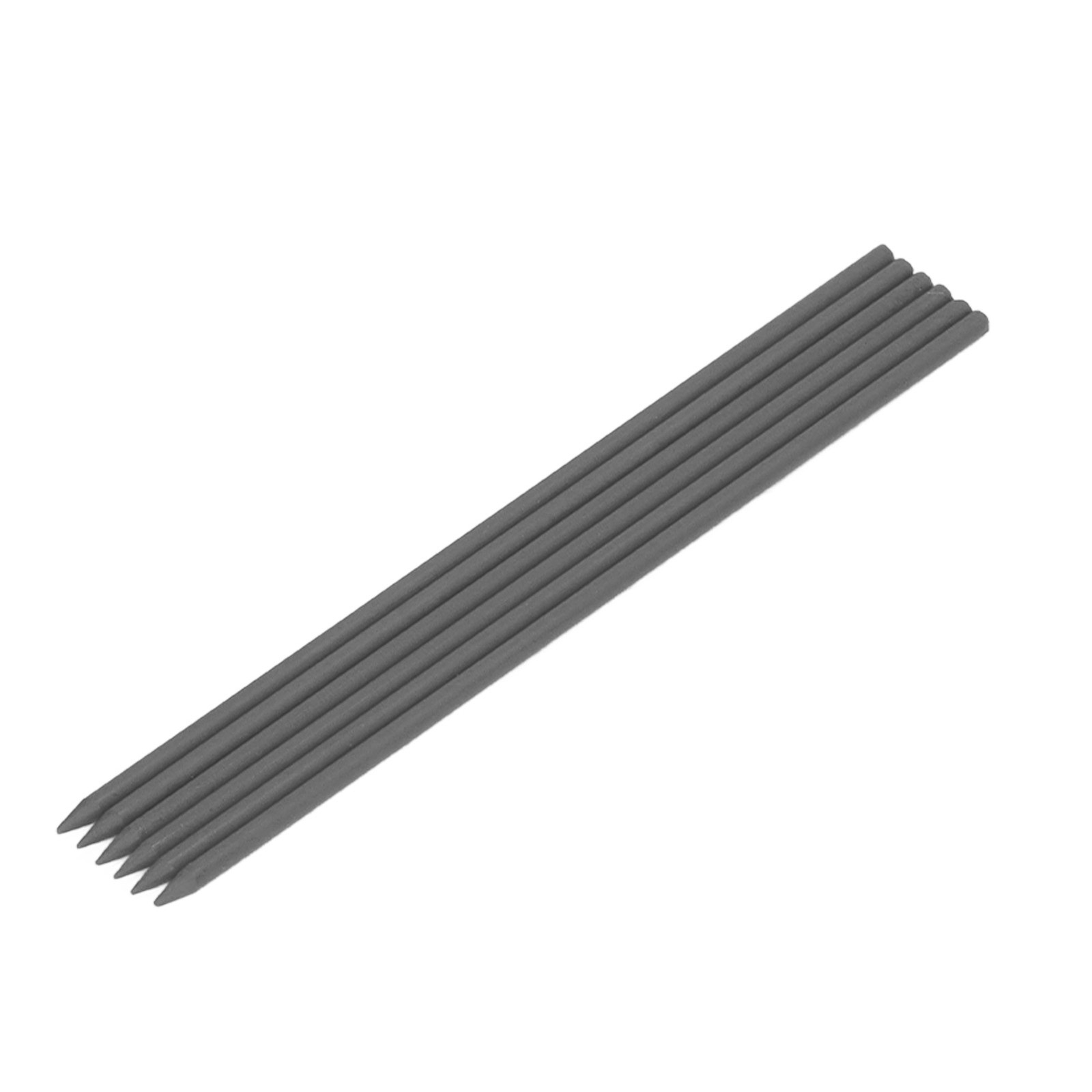 Black Graphite 6Pcs Carpenter Pencil Refill 2.8mm HB Marking Scribing Tool